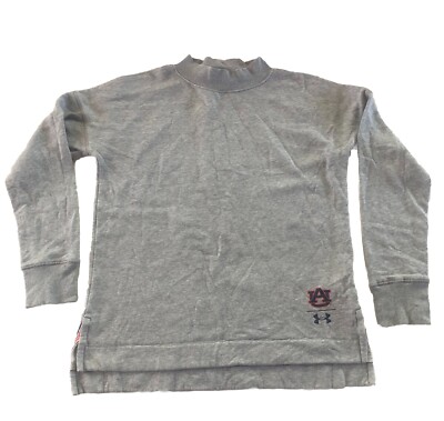 Under Armour Mock Neck Sweatshirt Auburn Small Petite