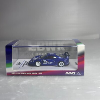 INNO64 LBWK F40 #56 BLUE TOKYO AUTO SALON 2024 IN64-LBWKF40-TAS24