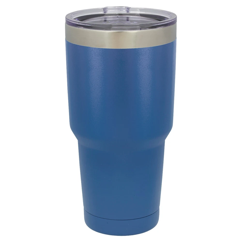 Tumbler Mugs 30oz. - Custom Engraved -  14 Different Colors to Choose From!