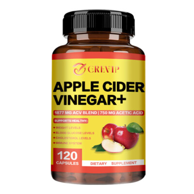 Apple Cider Vinegar Capsules - Weight Loss, Weight Management, Detox & Cleanse