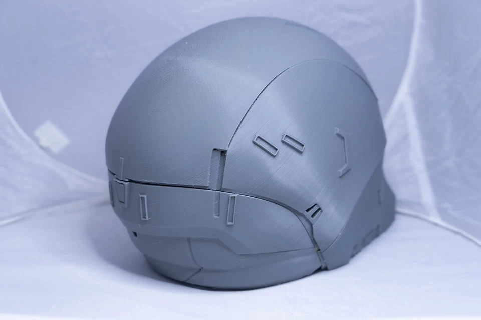 Máscara Híbrida Capucha Roja Arkham Disfraz Disfraz Fan Art Casco Impresión 3D Foto 3 de 4