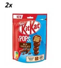 2 x NESTLE KIT KAT - POPS CRISPY MILK CHOCOLATE BALLS 140g 4.94oz