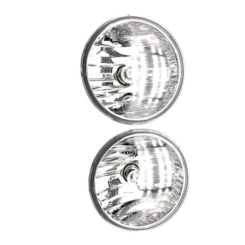 Set of 2 Clear Lens Fog Light For 2011-2017 Jeep Patriot LH & RH Lamps w / Bulbs - Foto 7 di 9