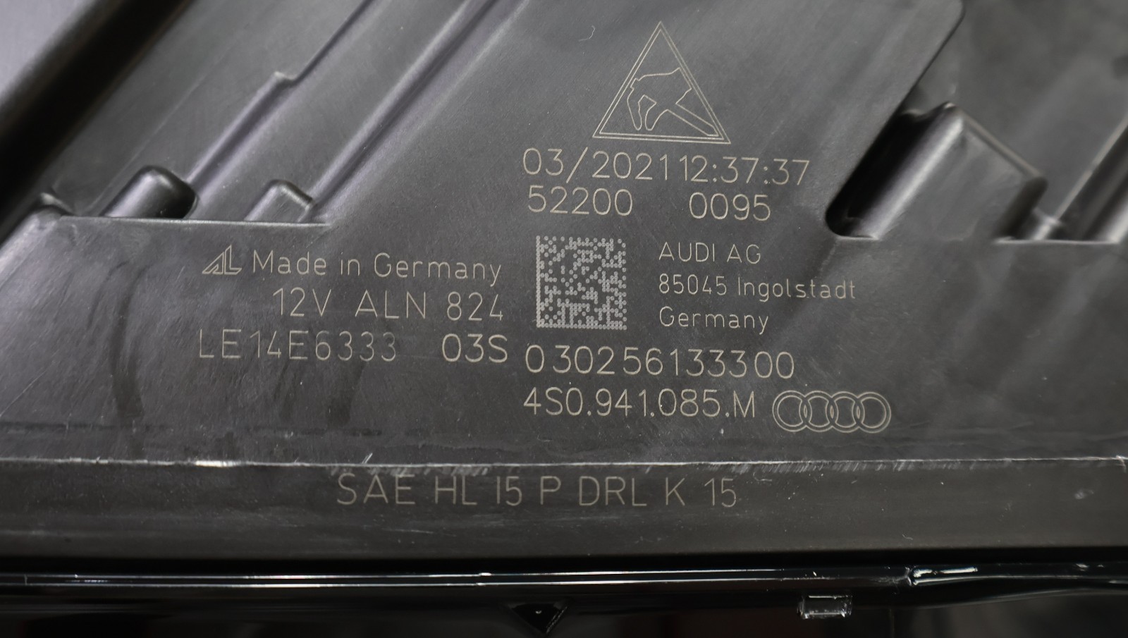 Audi R8 2017-2023 FRONT+LEFT Headlight P/N 14781