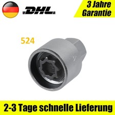 Felgenschloss 524 VW VAG Radsicherung Nuss Felgenschlüssel Schlösser Schrauben