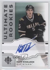 2007-08 Ultimate Collection Ultimate Rookies 35/399 Matt Niskanen #129 Auto 0i5