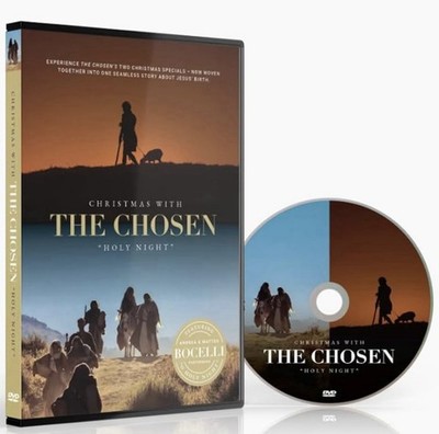 Christmas With The Chosen: Holy Night DVD Andrea & Matteo Bocelli NEW SEALED!