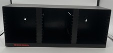 Laserline CD Rack Stores 30 Single CDs  3 Double CDs Wall Mount Storage Black