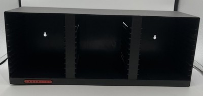 Laserline CD Rack Stores 30 Single CDs + 3 Double CDs Wall Mount