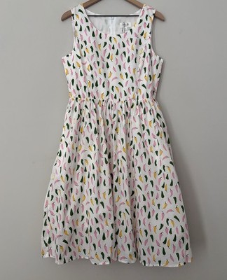 Tulip B Chili Pepper Print Dress