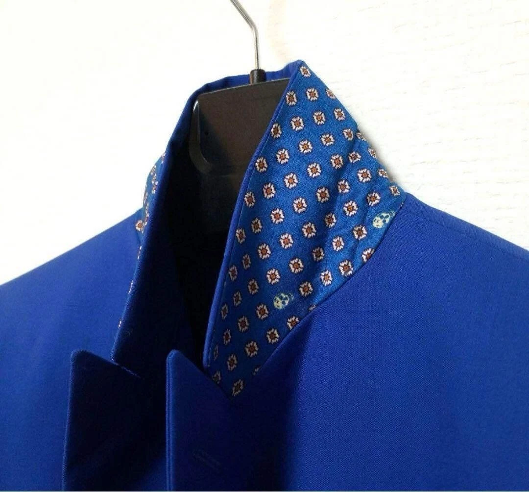 Alexander McQueen Blue Blazer Jacket Size IT 50 image 3