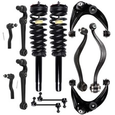 12pc Struts Ctrl Arm Ball Jt Stab Link Tie Rod for Ford Fusion 10-12 Milan 10-11