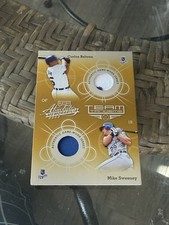 Carlos Beltran Mike Sweeney 2002 Absolute Team Tandems Jersey Patch #31/50