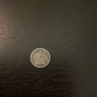 1857 Seated Liberty Dime 10C Silver Business Strike Philadelphia Mint