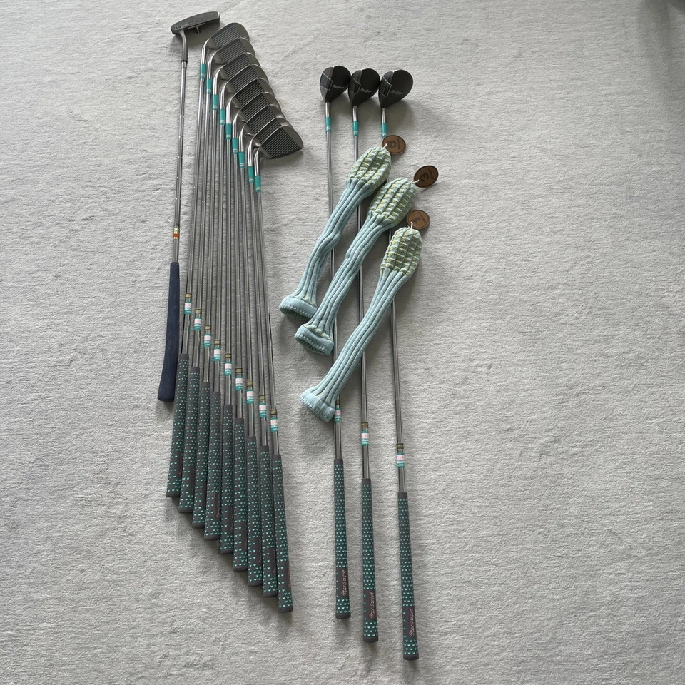 Golf Club 13 Sets MacGregor for Ladies, Silber, made in USA, nur 2 Mal Benutzt - Bild 2 von 4