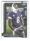 2025 Topps Chrome White Refractor #24 Lamar Jackson 25/30 Ravens