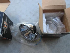 Harley-Davidson Pair 12V Spotlights Shovelhead EVO Heritage Softail New CCI