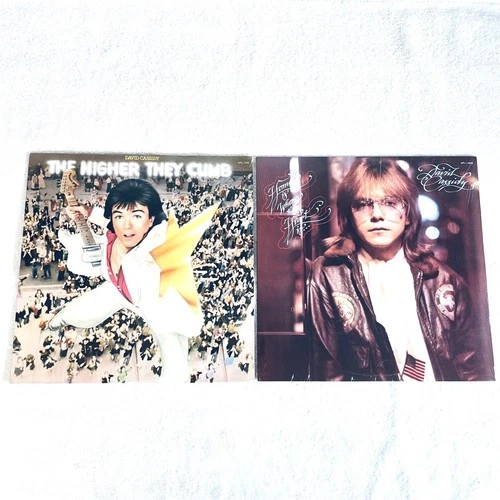 (2) SEALED LP's - David Cassidy "Home Is Where The Heart Is","Higher They Climb"