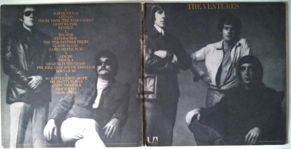 The Ventures 2-LP Best Greatest Instrumentals Pretty Woman~Telstar~Tequila~Surf! - Image 2 of 4