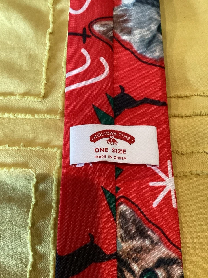 Corbata roja de Navidad para gatito talla única Foto 3 de 4