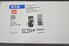Eaton CHN250GF Type Ch 50-Amp Circuit Breaker With Ground Fault Protection