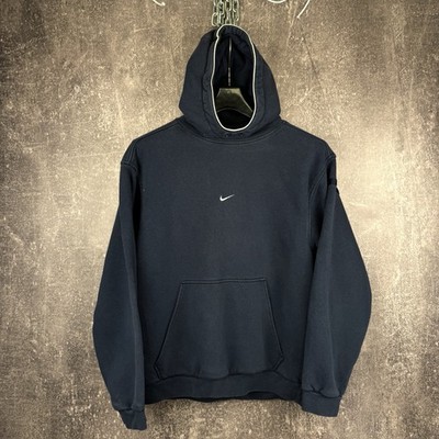 vintage nike hoodie middle swoosh