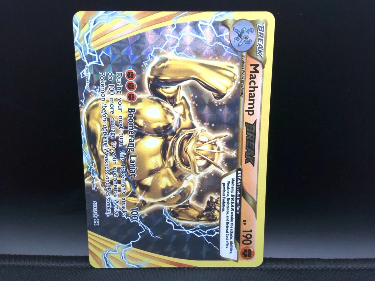 Machamp Pokémon TCG Evolutions Rare Individual Collectible Card