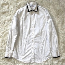 ALEXANDER McQUEEN Long Sleeve Shirt White Cotton Blend 15+ Used