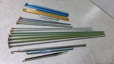 LOT 30 Crochet Knitting Needles Straight Double Point Embroidery Interchangeable