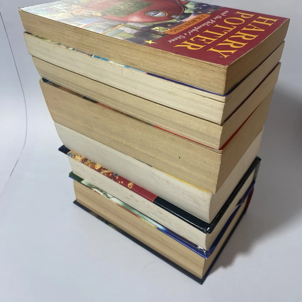 Harry Potter Complete 7 Book Collection 2 First Edition Hardcovers JK Rowling - Image 4 of 4