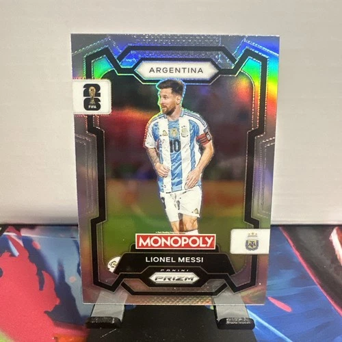 Lionel Messi 2026 FIFA World Cup Monopoly Prizm Silver Prizm – Argentina No.1