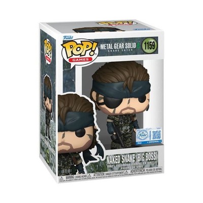 Funko Pop! Metal Gear Solid   Naked Snake (Big Boss) #1159 | Exklusive Vinyl Fig