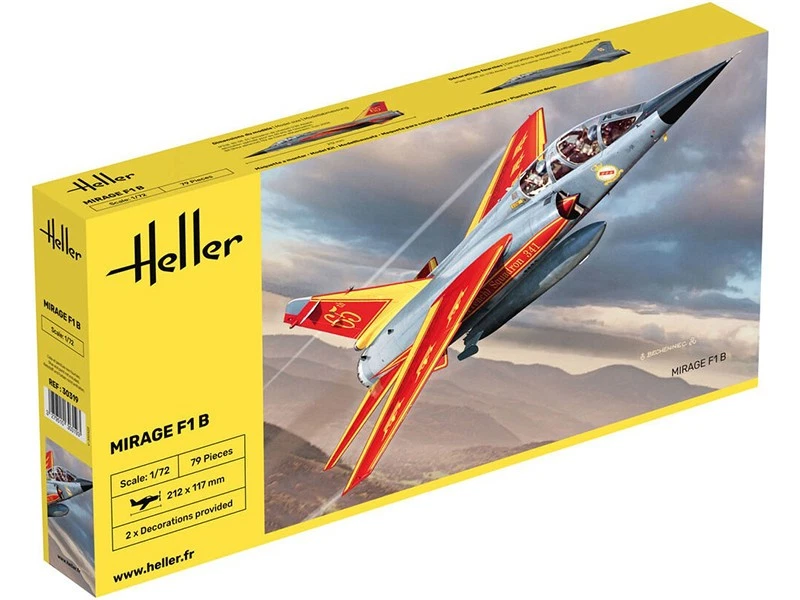 Mirage F1 1/72 Heller - HEL-30319