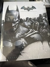 Image of BATMAN ARKHAM ORIGINS BRADY GAMES HARDBACK STRATEGY GUIDE DUST COVER & ART CARDS
