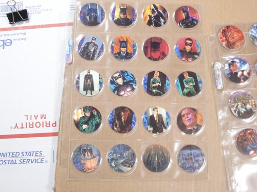 POGS/MILKCAPS BATMAN FOREVER BY CROWN & ANDREWS "SUPER RARE" NEED #57 POG, #8 SL - Picture 5 of 11