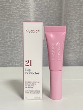 Image of Clarins Natural Lip Perfector 5ml Soft Pink Glow 21 New In Box