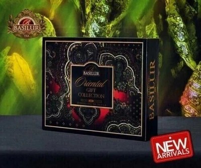 Basilur Ceylon Gift Pack - Oriental Collection Assorted 60 Ceylon Tea in Bags