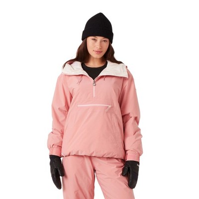 Roxy Downtown Anorak Women's Winter Jacket, Blossom, Large