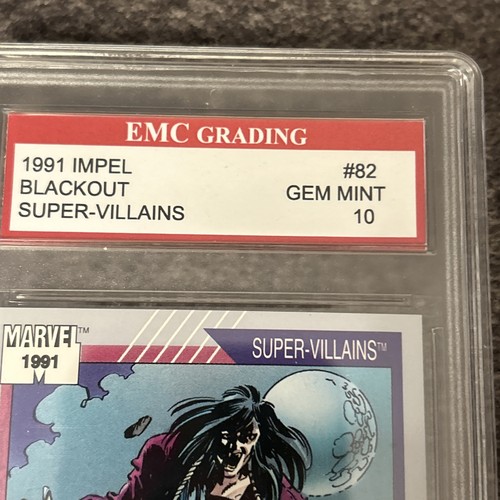 Marvel Universe #82 Blackout 1991 graduado EMC gema como nuevo Ghost Rider #2 💥 - Imagen 2 de 10