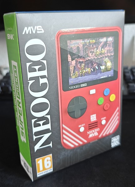 Evercade Super Pocket Neogeo MVS Limited  Edition SEALED HyperMegaTech