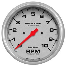 Auto Meter Tachometer Gauge 4498 Ultra-lite 10000 Rpm 5 In. Electrical In-dash