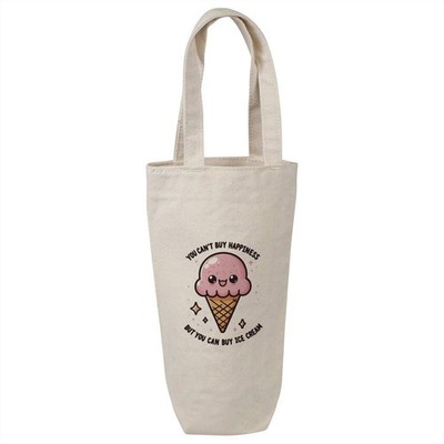 ''Happy Ice Cream'' Baumwolle Weinflasche Geschenk/Reisetasche (BL00037659)