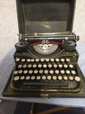 Vintage Antique Underwood Standard Portable Typewriter Keys N Working Condition thumbnail