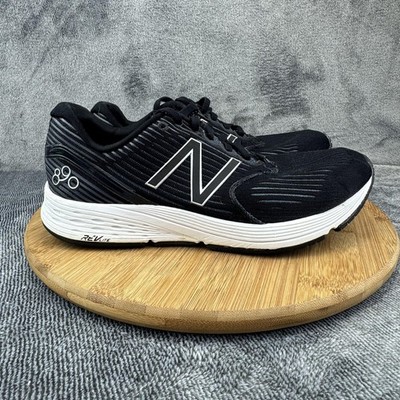 New Balance 890v6 Running Shoes Mens Size 8.5 Black RevLite Lightweight M890BK6