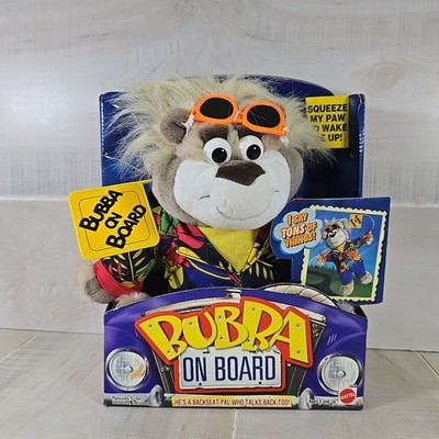 Vintage 1998 Bubba on Board Electronic Talking Plush Toy Real Talkin Bubba