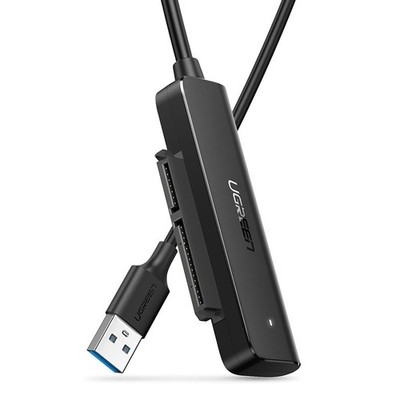 2,5'' SATA III 3.0 auf USB HDD SSD Adapter - Schwarz
