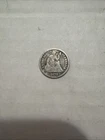 1872 LIBERTY SEATED HALF DIME H10C - NICE 90% SILVER COIN!