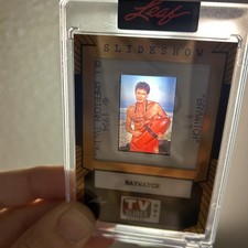 2026 Leaf Slideshow TV Slides Bay Watch#3 4/25 Gold David Hasselhoff Rare