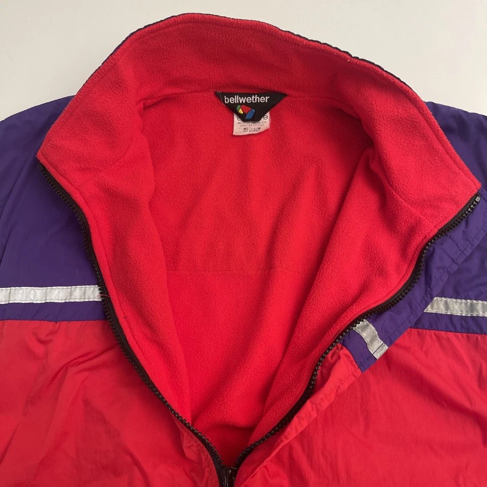 Chaqueta de Colección Ciclismo Bellwether Jersey Forrada de Vellón Unisex Mediana M HECHA EN EE. UU. Foto 3 de 4