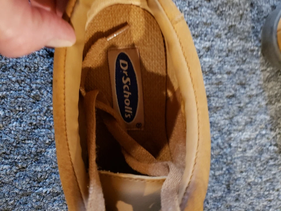 Dr.Scholls Lace Up Suede Comfort Oxfords Shoes Size 7 Camel Color - Image 4 of 4